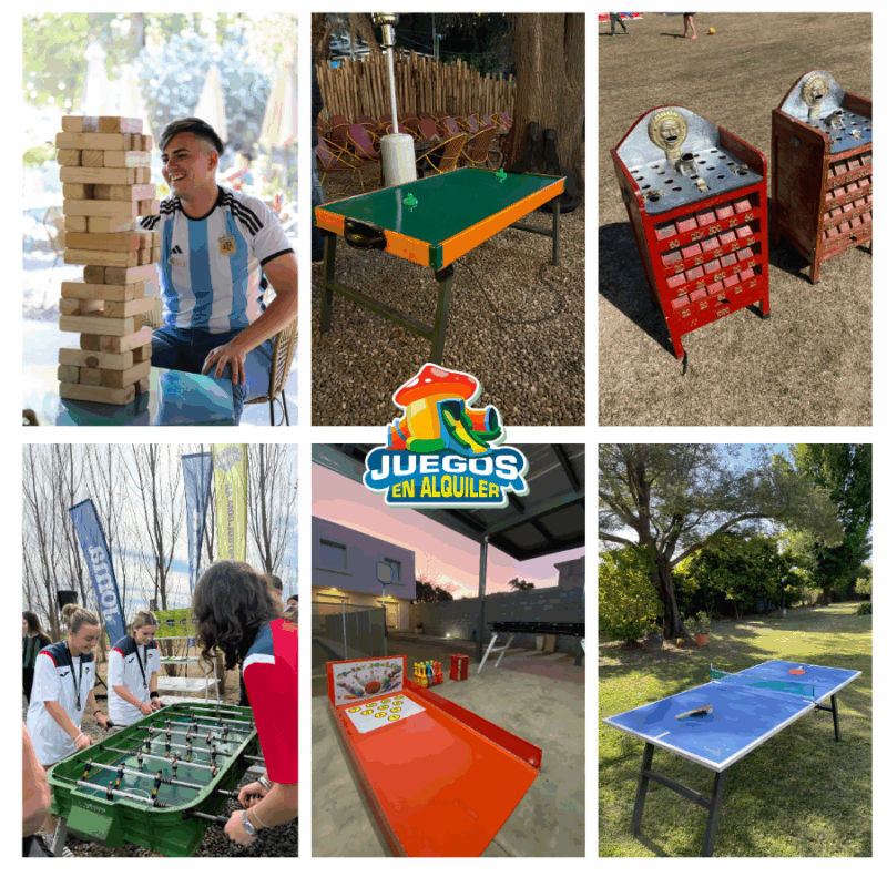 Alquiler de Juegos de Salon