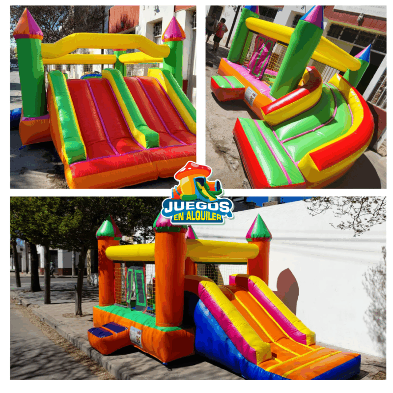Alquiler de Castillos Inflables con Tobogan